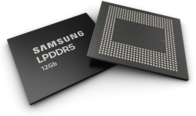 <b>Samsung Starts Production of LPDDR5-5500 Devices: 12 GB of DRAM in a Smartphone</b>